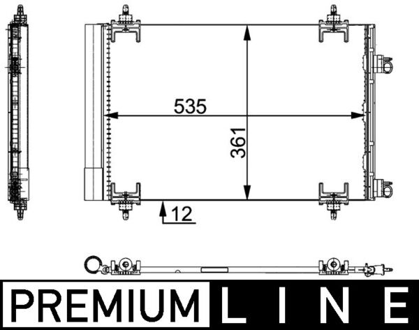 MAHLE AC 668 000P