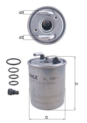 MAHLE KL 490/1D