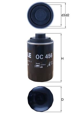 MAHLE OC 456