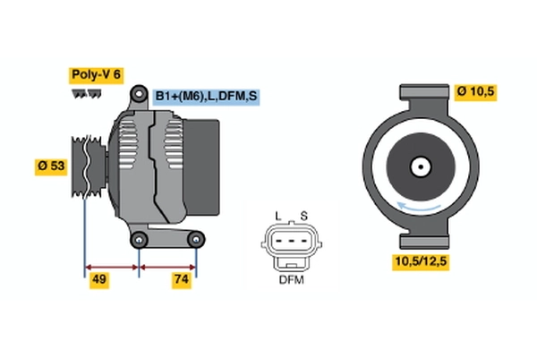 BOSCH 0 124 415 016