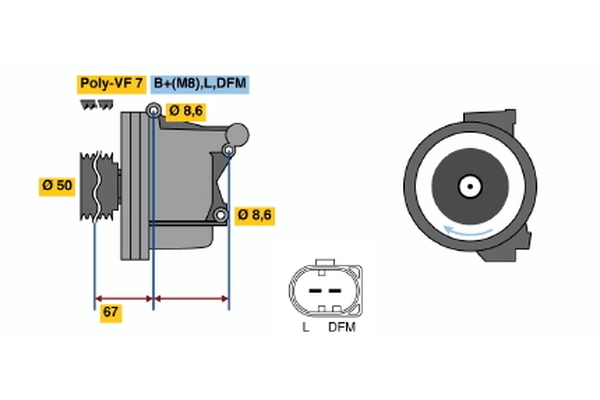 BOSCH 0 122 0AA 1P0