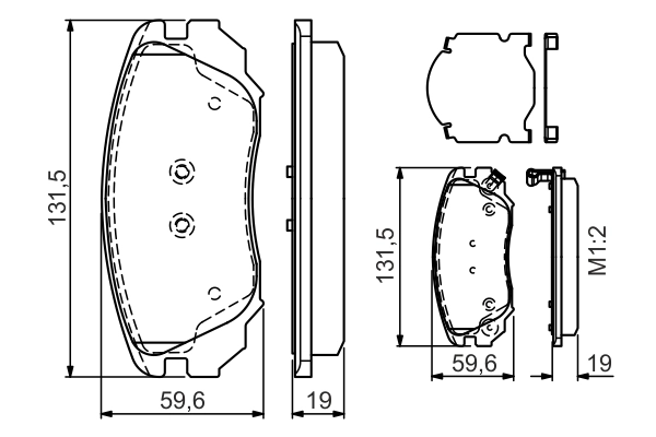 BOSCH 0 986 TB3 168