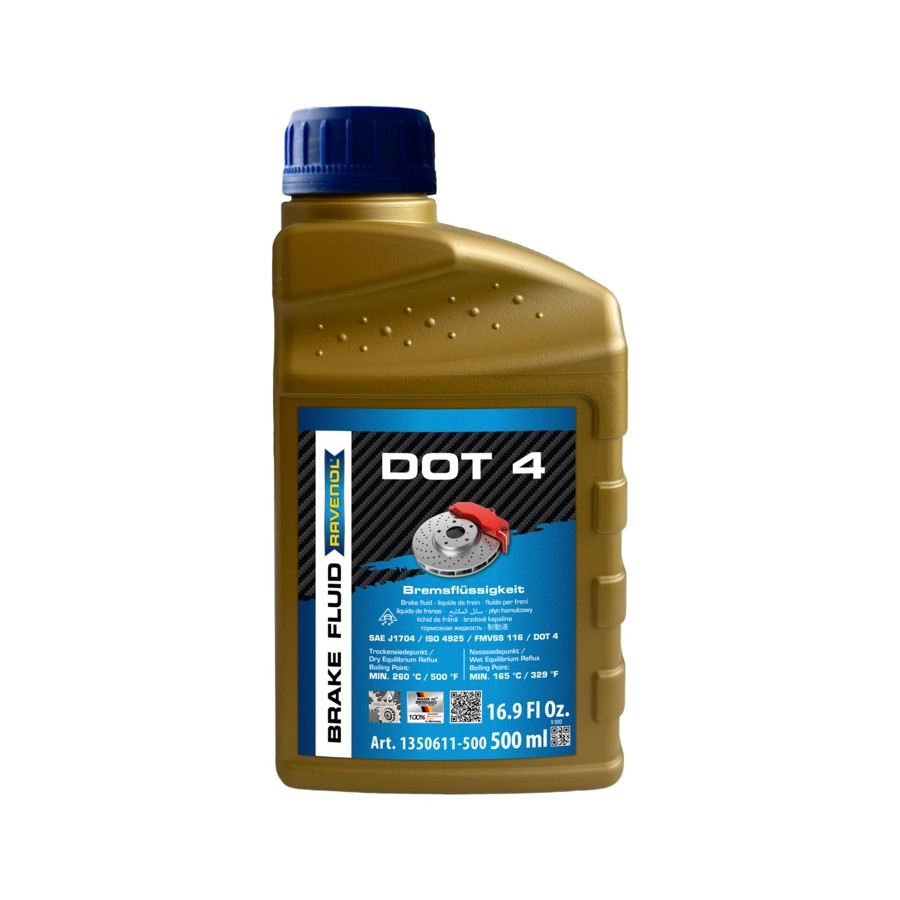 RAVENOL DOT 4 Fren Hidrolik Yağı 500 ML