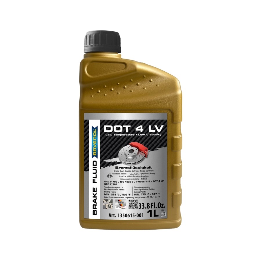 RAVENOL DOT 4 LV Fren Hidrolik Yağı 1 Litre
