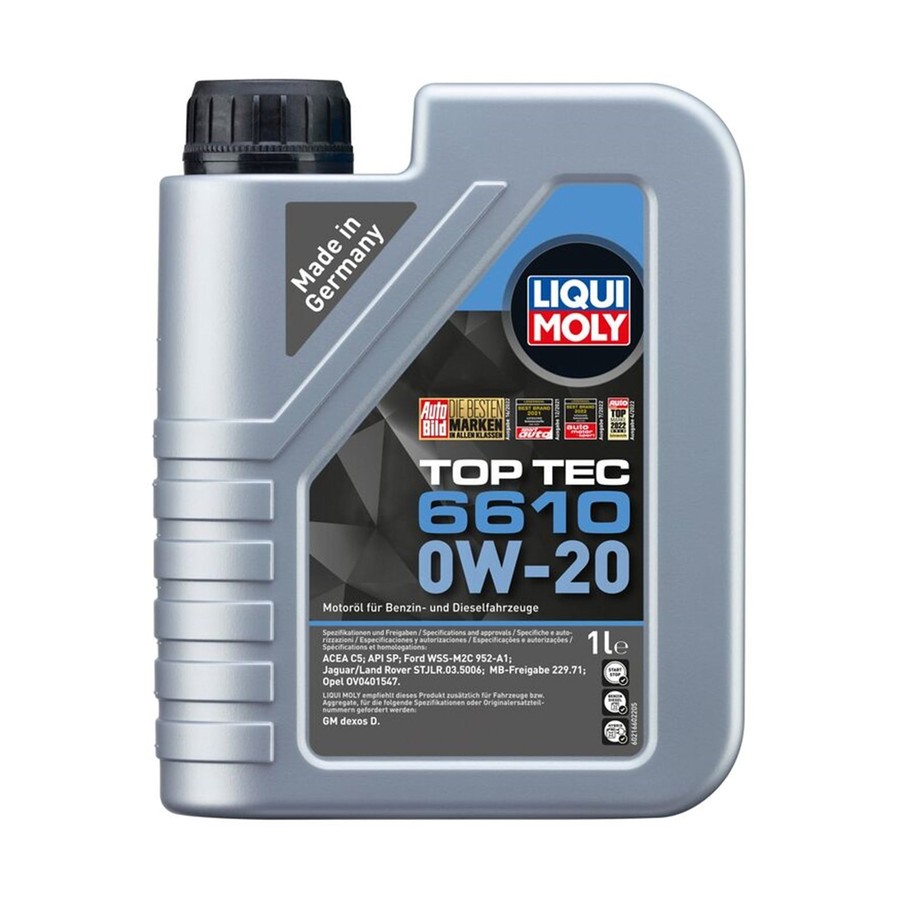LIQUI MOLY 0W20 Motor Yağı Top Tec 6610 1 Litre (21660)