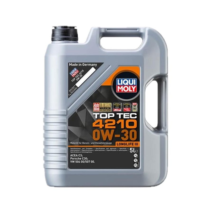 LIQUI MOLY 0W30 VW Motor Yağı Tam Sentetik TOP TEC 4210 5 Litre (21605)