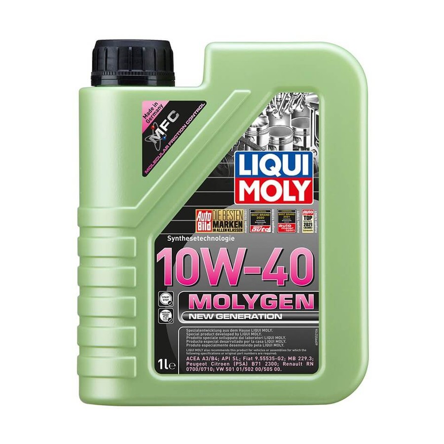LIQUI MOLY 10W40 Motor Yağı Molygen New Generation 1 Litre (9955)