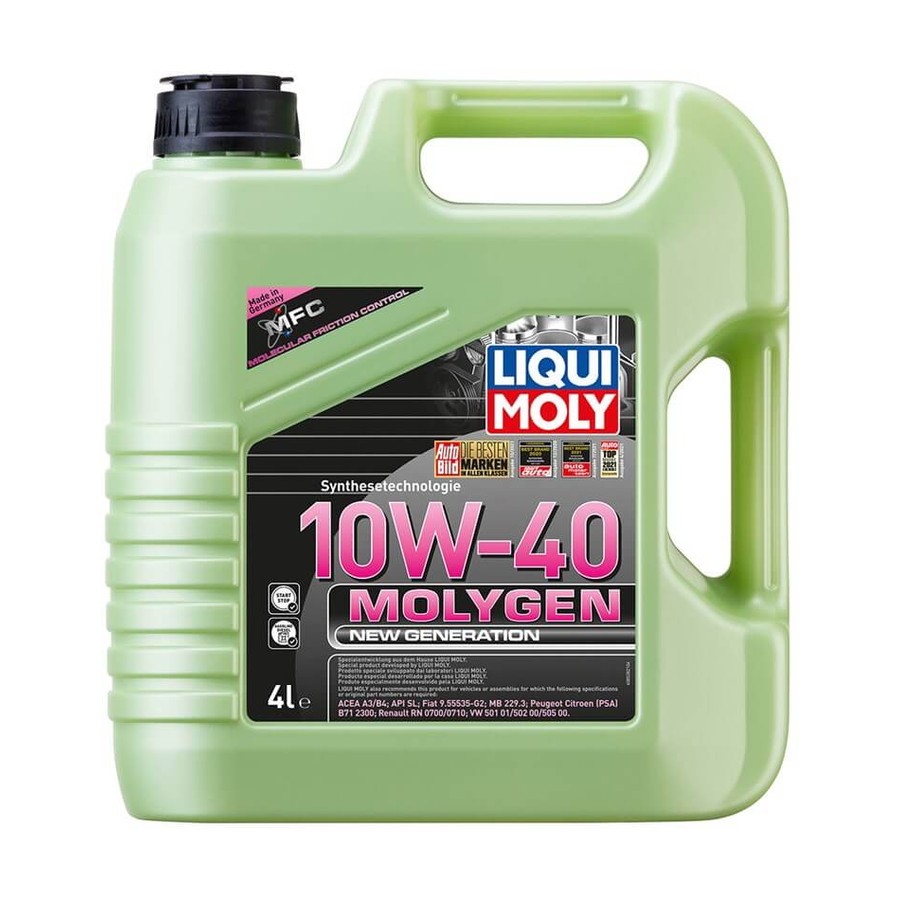 LIQUI MOLY 10W40 Motor Yağı Molygen New Generation 4 Litre (8538)