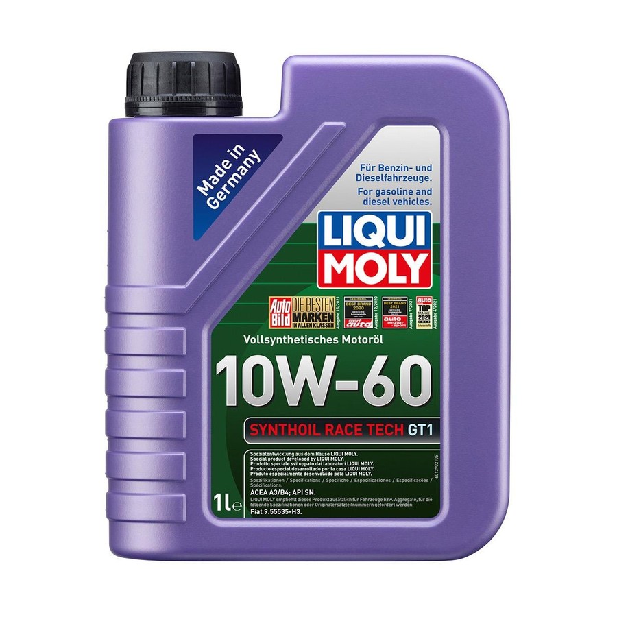 LIQUI MOLY 10W60 Motor Yağı Synthoil Race Tech GT1 1 Litre (8908)