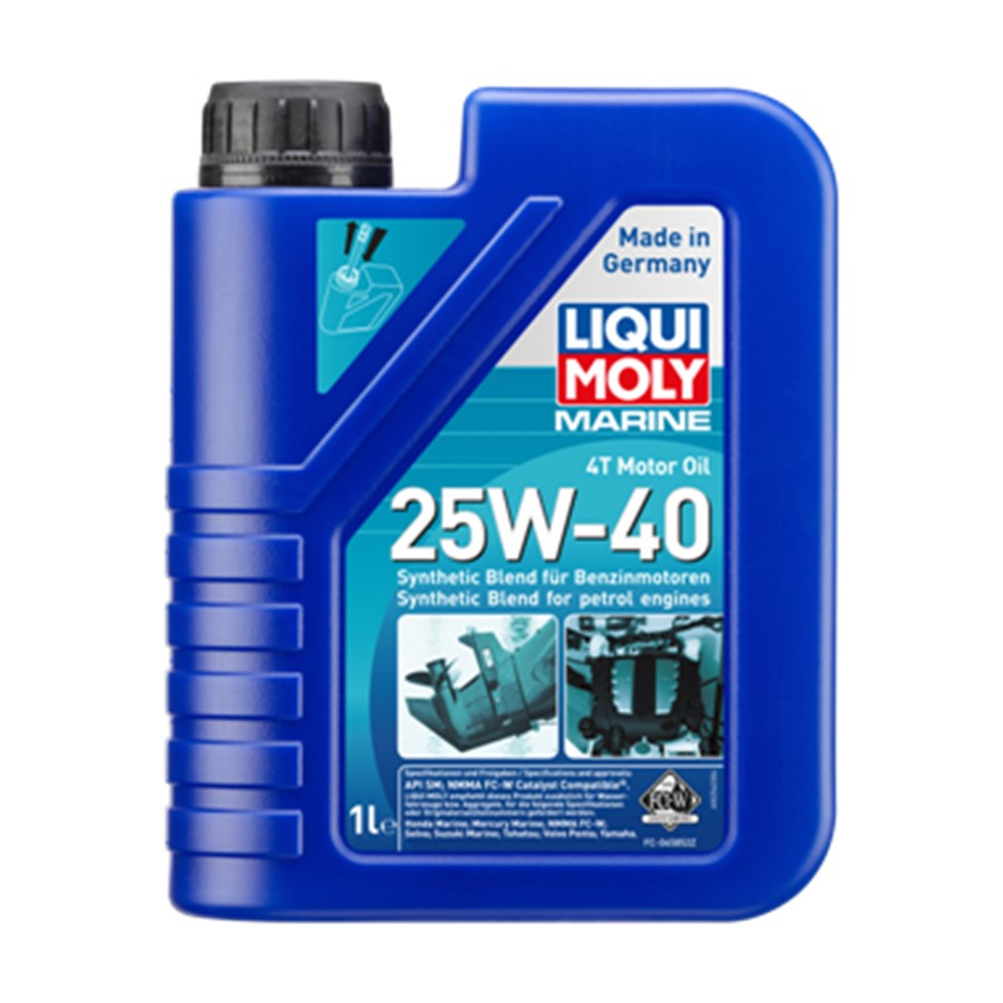 LIQUI MOLY 25W40 4T Marine Motor Yağı 1 Litre (25026)
