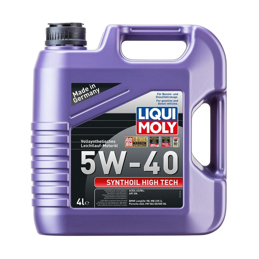 LIQUI MOLY 5W40 Synthoil High Tech Tam Sentetik Motor Yağı 4 Litre (2194)