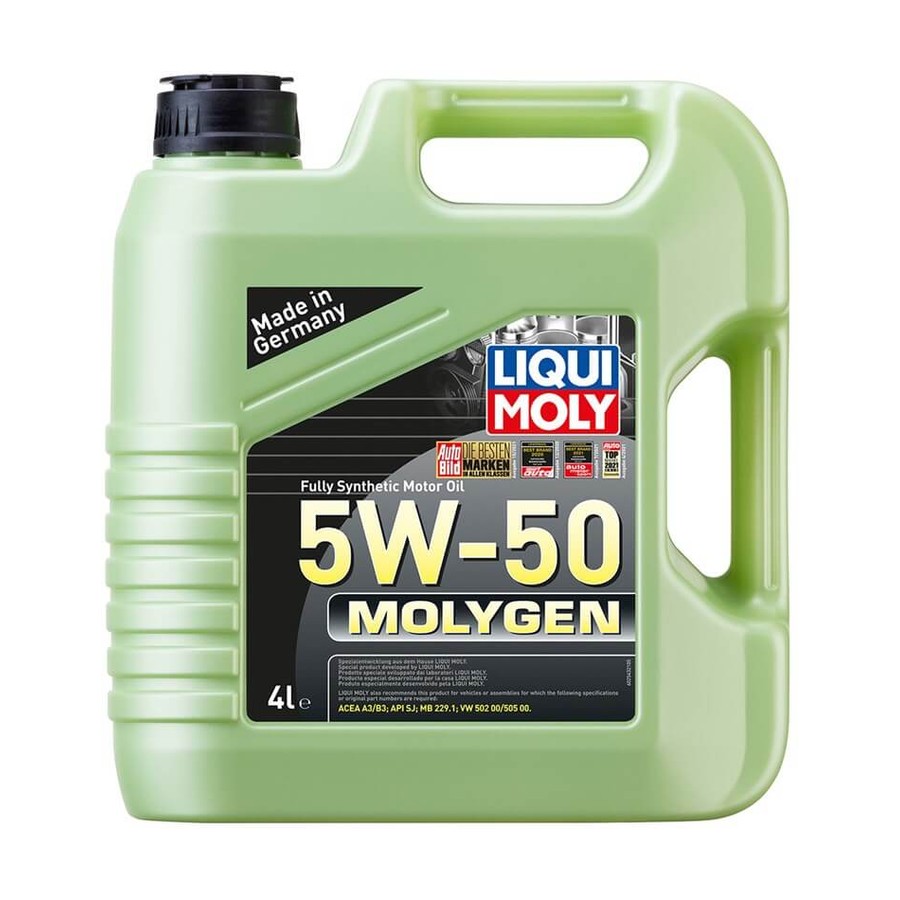 LIQUI MOLY 5W50 Tam Sentetik Motor Yağı Molygen New Generation 4 Litre (2543)